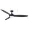 Newport DC 1420mm 3 ABS Blade WIFI & Remote Control Ceiling Fan with Variable Dim 18w CCT LED Light Matt Black