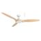 Newport DC 1420mm 3 ABS Blade WIFI & Remote Control Ceiling Fan with Variable Dim 18w CCT LED Light White/Oak