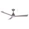 Polo DC 1320mm 3 ABS Blade WIFI & Remote Control Ceiling Fan with Variable Dim 15w CCT LED Light Nickel/Driftwood