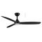 Seaforth DC 1420mm 3 ABS Blade WIFI & Remote Control Ceiling Fan with Variable Dim 15w CCT LED Light Matt Black