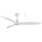 Seaforth DC 1320mm 3 ABS Blade WIFI & Remote Control Ceiling Fan with Variable Dim 15w CCT LED Light Matt White
