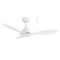 Elite DC 1220mm 3 ABS Blade WIFI & Remote Control Ceiling Fan Only Matt White