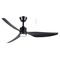 Genoa DC 1270mm 3 ABS Blade WIFI & Remote Control Ceiling Fan with Variable Dim 16w CCT LED Light  Matt Black