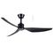 Genoa DC 1270mm 3 ABS Blade WIFI & Remote Control Ceiling Fan Only Matt Black