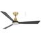 Riviera DC 1320mm 3 ABS Blade WIFI & Remote Control Ceiling Fan with Variable Dim 15w CCT LED Light Antique Bronze/Charcoal