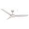 Viper DC 1320mm 3 Blade All ABS WIFI & Remote Control Ceiling Fan with Variable Dim 18w CCT LED Light Matt White
