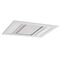 Phoenix 1000w Halogen 3 in 1 Bathroom Heater & High Extraction Exhaust Fan with 2 Tricolour LED Light Panels White