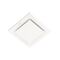 Saturn Square 250mm Exhaust Fan White