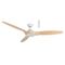 Newport DC 1420mm 3 ABS Blade WIFI & Remote Control Ceiling Fan Only White/Oak