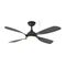 Hampton DC 1320mm 4 ABS Blade WIFI & Remote Control Ceiling Fan with Variable Dim 18w CCT LED Light Matt Black