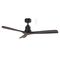 Mallorca Mini DC 1066mm 3 Timber Blade WIFI & Remote Control Ceiling Fan Only Matt Black/Walnut