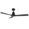 Mallorca DC 1320mm 3 Timber Blade WIFI & Remote Control Ceiling Fan Only Matt Black/Walnut
