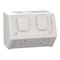 Weathershield
Socket
Twin, Individually Wired ,10A, 250VAC, IP54 | Resistant Grey