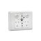 2000 Series
RCD Protected Twin Switch Socket Outlet
250V, 10A, 2 Pole, 30mA RCD | White Electric