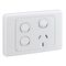 2000 Series
Single Switch Socket Outlet
250V, 10A, 2 Removable Extra Switch | White Electric