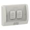 Weathershield
Switch
Flush, 2-Gang, 16AX, 250VAC, IP66 | Resistant Grey