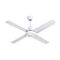Airflow, Ceiling Sweep Fan, 4 Aluminium Blades 1200mm RC
White Electric