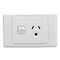 2000 Series
Single Switch Socket Outlet
250V, 10A, Round Earth PIN for Lighting | White Electric