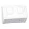 Weathershield
Socket
Flush, Twin, 10A, 250VAC, IP54 | Resistant Grey