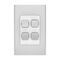 Clipsal Iconic
Styl Switch Plate Skin
Vertical/Horizontal, 4 Gang | Crowne