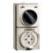 Clipsal - 56 Series, Switched Socket Outlet, 500V, 32A, 4 Round PIN, IP66, 3 Pole, 32A
Chemical Grey