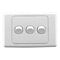 2000 Series
Flush Switch
3 Gang, 250VAC, 10A, Standard, Horizontal | White Electric