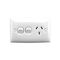 Standard Series, Single Switch Socket Outlet, 250V, 10A, Standard Size, Removable Extra Switch
White Electric