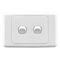 2000 Series
Flush Switch
2 Gang, 250VAC, 10A, Weatherproof, Horizontal | White Electric