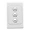 2000 Series
Flush Switch
3 Gang, 250VAC, 10A, Standard, Vertical | White Electric