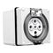 Clipsal - 56 Series, Surface Socket, IP66, 500V 50A - 5 Round Pins
Grey