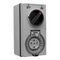 Clipsal - 56 Series, Switched Socket Outlet, 500V, 20A, 5 Round PIN, IP66, 3 Pole, Vertical
Grey