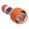 Clipsal - 56 Series, Straight Plug, IP66, 500V 20A - 5 Round Pins
Electric Orange