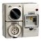 Clipsal - 56 Series, RCD Protected Switched Socket Outlet, 500V 20A 5 Round PIN, IP66 3 Pole, 30mA RCD
Grey