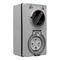 Clipsal - 56 Series, Switched Socket Outlet, 500V, 32A, 4 Round PIN, IP66, 3 Pole, Vertical
Grey