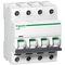 Acti9, Miniature circuit breaker (MCB), iC60H Disbo, 4P, 20A, B curve, 10000A (IEC/EN 60898-1), 15kA (IEC/EN 60947-2)