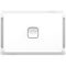 Pro Series, Flush Switch, Horizontal Mount, 1 Gang, 1-Way/2-Way, 230/240V 20A, 16AX - Extra Vivid White