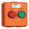 Clipsal - 56 Series, push-button Control Station, 10A, Start/Stop - Resistant Orange