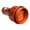 Clipsal - 56 Series, Cord Extension Socket, 3 Flat PIN, 250V, 10A - Electric Orange