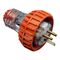Clipsal - 56 Series, Plug Top, Straight, 3 PIN, 10A, 110V, IP66 - Grey