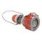 Clipsal - 56 Series, Pendant Outlet, IP66, 500V 20A - 5 Round Pins - Electric Orange