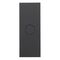 Saturn Zen, push-button Architrave Switch, LED, 1 Gang, 250V, 16AX/20A - Zen Black