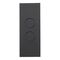 Saturn Zen, push-button Architrave Switch, LED Architrave, 2 Gang, 250V, 16AX/20A - Zen Black