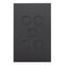 Saturn Zen, Grid and Cover, 5 Gang, Less Mechanism - Zen Black