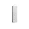 Saturn Zen, push-button Architrave Switch, LED, 1 Gang, 250V, 16AX/20A - Zen White