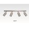 4 Lights On The Bar Titanium