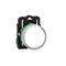 Harmony XB5, Pilot light, grey plastic, white, 22mm, universal LED, plain lens, 24V AC DC