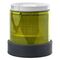 Harmony XVB, Indicator bank, illuminated unit, plastic, yellow, 70mm, steady, bulb or LED not included, 250V