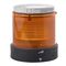 Harmony XVB, Indicator bank, illuminated unit, plastic, orange, 70mm, flashing, integral LED, 24V AC/DC