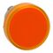 Harmony XB4, Head for Pilot light, metal, orange, 22mm, universal LED, plain lens