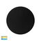 Halo Black TRI Colour LED Wall Light